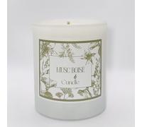 Bougie parfumée - Fait main - Cire soja coco - 100% Naturelle - " MUSC BOISÉ "