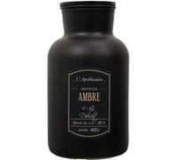 Bougie Parfumée Flacon Noir Mat Senteur Ambre - MYSTIC -