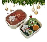 Bougie parfumée - Flocons de neige - Kit de cire artisanale légère - Décoration de sapin de Noël - Pour mère, famille, anniversaire, automne, automne, Saint-Valentin, vacances, maison, intérieur