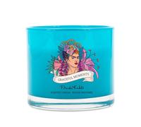 Bougie parfumée Frida Kahlo, « Graceful Moments », artisanale, HxLxP : 8x9x9 cm, verre, cire naturelle, 180 g.