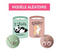 Bougie parfumée - GENERIC - Kawaii M12 - Rose - Bijou surprise - Décorative
