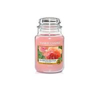Yankee Candle bougie jarre parfumée | grande taille | Rose Succulente | jusqu’à 150 heures de combustion