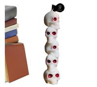 Bougie Parfumée Halloween - Bougies Halloween en Cire pour Décor de Vacances d'Automne - Pièces Centrales de Table Faites Main Décoratives pour Nouvel An Hiver Événement Vacances Église Salle d Étude