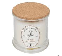 Bougie parfumée Hapo 500g pot en verre avec couvercle coton - Atmosphera createur d'interieur