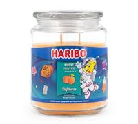 Bougie parfumée Haribo™, 2 mèches, H x D : 13 x 10 cm, 100h de combustion, bougie en verre, idée cadeau