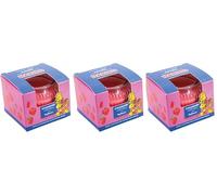 Bougie parfumée Haribo™ 85 g, H x D : 6,5 x 8 cm, bougie en verre, cire de paraffine, idée cadeau, rouge