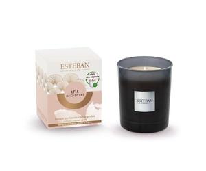 Bougie parfumée initiale iris cachemire