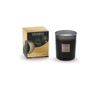 Estéban Bougie parfumée Initiale rechargeable – Vanille d'or