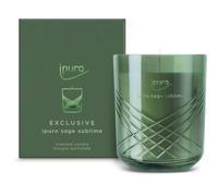 Bougie parfumée Ipuro Exclusive Sage Sublime 270 g - Senteur vivifiante de sauge et de minéraux de Croatie