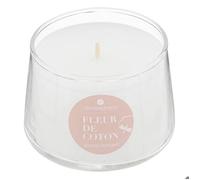 Bougie parfumée ""Izor"" en verre 110g fleur de coton - Atmosphera createur d'interieur