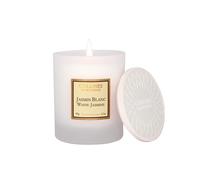 COLLINES DE PROVENCE-Bougie parfumée blanche les Naturelles senteur jasmin blanc 180 g