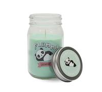 Bougie Parfumée Kawaii en Pot de Verre 260g | Senteur Gourmande de Barbe à Papa - Durée 40h | Décoration Intérieur Cosy et Idée Cadeau Mignonne