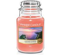 Bougie Parfumée Lever De Soleil Sur La Falaise Format Jarre Bougie Longue Durée Jusqu¿À 150 Heures De Combustion Cadeaux Parfaits Pour Les Femmes