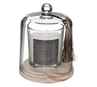 Bougie parfumée Loli 130g avec cloche verre ambre - Atmosphera createur d'interieur