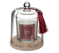 Bougie parfumée Loli 130g avec cloche verre fruits rouges - Atmosphera createur d'interieur