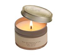 Bougie Parfumée - Mèches De Bougie | Chauffe-canilles, 6 Bougies Parfumées Portables Dans Une Boîte Métallique, Élimination Des Odeurs Et Arôme D'urgence Pour La Chambre À Coucher | Coffret Cadeau De