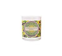 Bougie parfumée Menthe-basilic fabriquée en Provence - 280 gr