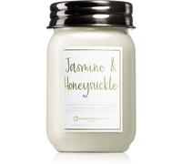 Bougie parfumée Milkhouse Candle Co. Bougie parfumée Farmhouse Jasmine & Honesuckle Mason Jar 369 G