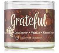 Bougie parfumée Milkhouse Candle Co. Bougie parfumée Thanksgiving Grateful 340 G