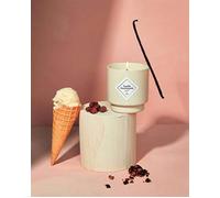 Bougie parfumée - MY JOLIE CANDLE - Beige - 36h - Bijou en acier inoxydable - Vanille, cacao, fève tonka