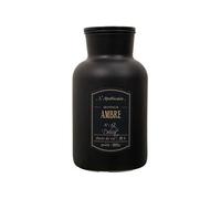 - Bougie parfumée noire mat Alchimiste 14.5 x 26 cm