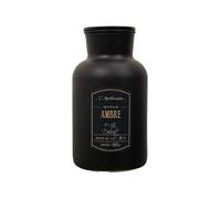 Home Deco Factory – Bougie parfumée Alchimiste – Noire mate – 14,5 x 26 cm – Noir G