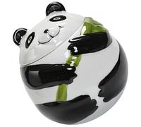 Bougie Parfumée Panda en Céramique, Cire de Soja, Décoration Créative | Parfum Apaisant, Forme Animale Originale, sur Table ou Chevet, pour Anniversaire, Noël, Détente et Présent