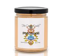 Bougie parfumée Patchouli - Bougie en pot de 170 g - Coulée à la main dans l'Indiana