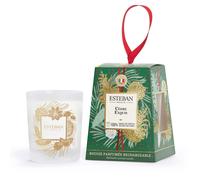 Bougie parfumée rechargeable Cèdre Exquis Esteban 180g