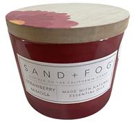 Bougie parfumée Sable et brouillard Mimosa Fraise