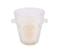 Bougie parfumée senteur figue seau ciselé 13.7 cm.