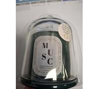 Bougie Parfumée sous Cloche avec Bijou Surprise Inclus (Musc)