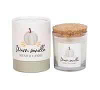 Bougie parfumée Vanilla Delight - 25 heures de combustion - Parfaite pour la relaxation et l'ambiance - Parfum céleste de bougies à la vanille