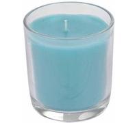 Bougie Parfumée Verrine Déco "Tropical Fresh" 9cm Pluie d'Été bleu G