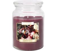 Bougie parfumée vin chaud avec couvercle - Bougies parfumées en verre - Bougies esthétiques - Bougie dans un pot - Bougies en verre