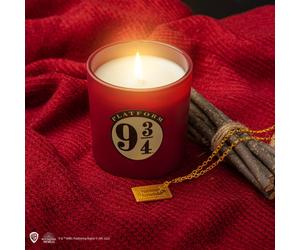 Bougie Parfumée Voie 9? Avec Collier - Harry Potter Rouge TU