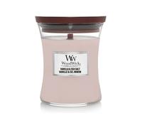 Bougie Parfumée WoodWick À Clochette Petite Vanille & Sel Marin