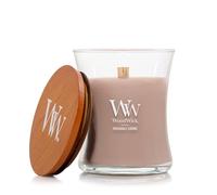 Bougie parfumée WoodWick avec mèche crépitante | Bougie Sablier moyenne Patchouli Crème | Bougies à combustion longue : Jusqu’à 60 heures | Le cadeau parfait pour les femmes