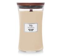 Bougie Parfumée WoodWick En Forme D'Horloge Sablier Grande Miel Blanc