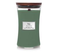 WoodWick Large Hourglass Candles Bougie parfumée 610 g variante Mint Leaves & Oak