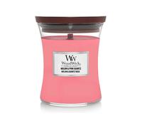 Bougie Parfumée WoodWick Petite Horloge Sablier Melon & Quartz Rose (Melon) Avec