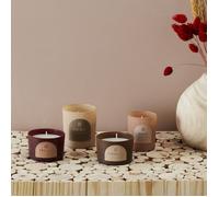 BOUGIE PARFUMEE X4 COFFRET 4 ELEMENTS