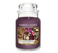 Bougie parfumée - YANKEE CANDLE - Fleur au clair de lune - Grande jarre - Violet - Intérieur