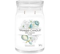 Bougie parfumée - YANKEE CANDLE - Grande bougie en pot - Cire de soja - Double mèche - Parfum apaisant