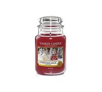Bougie parfumée - Yankee Candle - Magie de Noël - Grande jarre - Rouge - Notes épicées