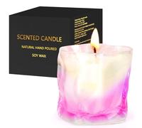 Bougie Parfumées, Cadeau Femme Bougie,Naturel Cire De Soja Bougie Decorative Cadeau Anniversaire Femme Pour La Saint-Valentin,D'Anniversaire,FêTe Des MèRes