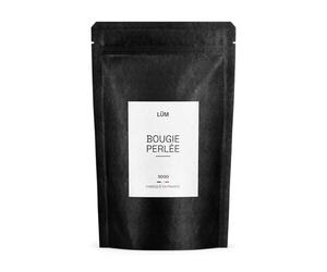 Bougie Perlée LÜM - Perles de Cire Végétale pour Bougie | Sable de Cire | Éco-Responsable & Longue Durée (Fleur de coton)