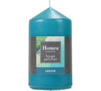 Homéa, Bougie Pilier D6 x H11 cm Essentiel Parfum Lagon