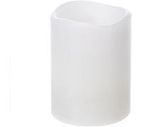 bougie pilier led blanc chaud 6h 5x6.5cm blanc - koopman aca200000 Blanc