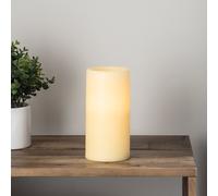 Bougie Pilier LED en Cire avec Programmateur 20cm